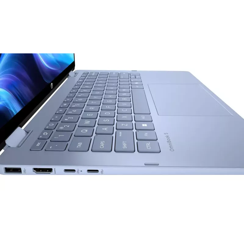 Portátil HP OmniBook 5 Flip 14-fp0004nw 14 polegadas Core 5 120U 16GB 512GB Win11Home Sky Blue