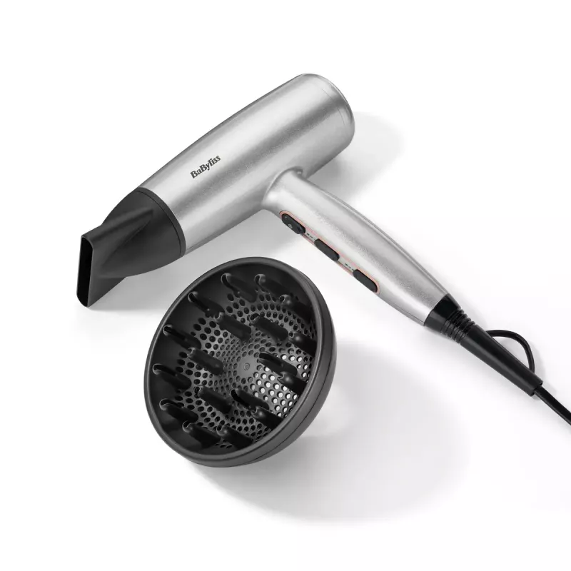 Secador de cabelo BaByliss Cosmos D580DE 2100 W Satin Steel motor DC