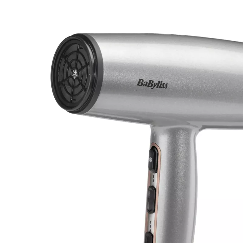 Secador de cabelo BaByliss Cosmos D580DE 2100 W Satin Steel motor DC