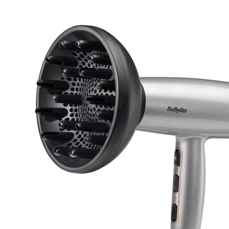 Secador de cabelo BaByliss Cosmos D580DE 2100 W Satin Steel motor DC