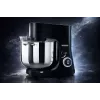Robot de cozinha HEINRICH'S HKM 8150 — robot de cozinha multifunções para bancada, preto