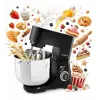 Robot de cozinha HEINRICH'S HKM 8150 — robot de cozinha multifunções para bancada, preto