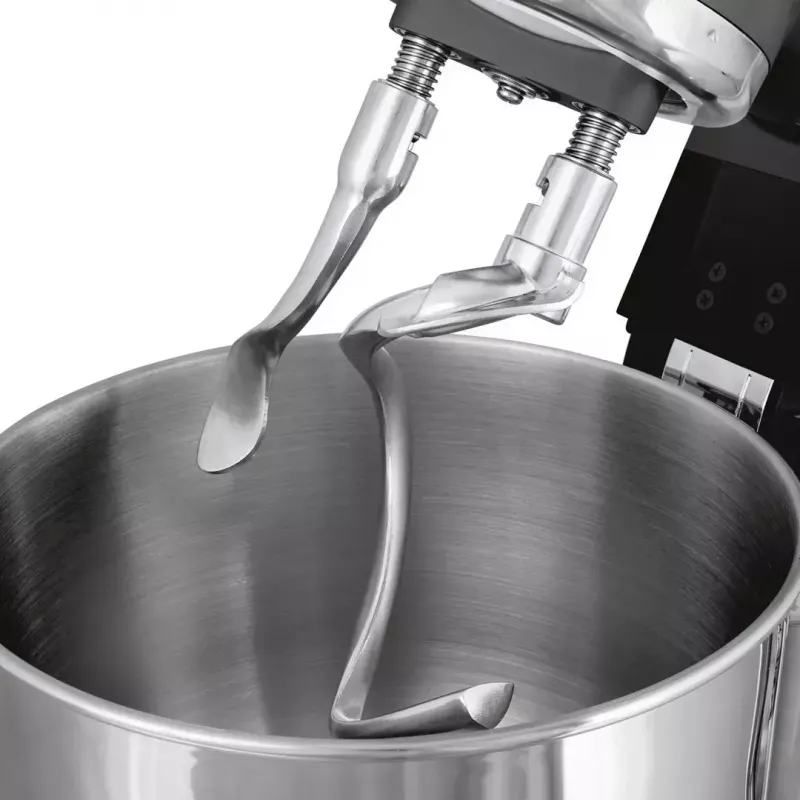 Robot de cozinha HEINRICH'S HKM 8150 — robot de cozinha multifunções para bancada, preto