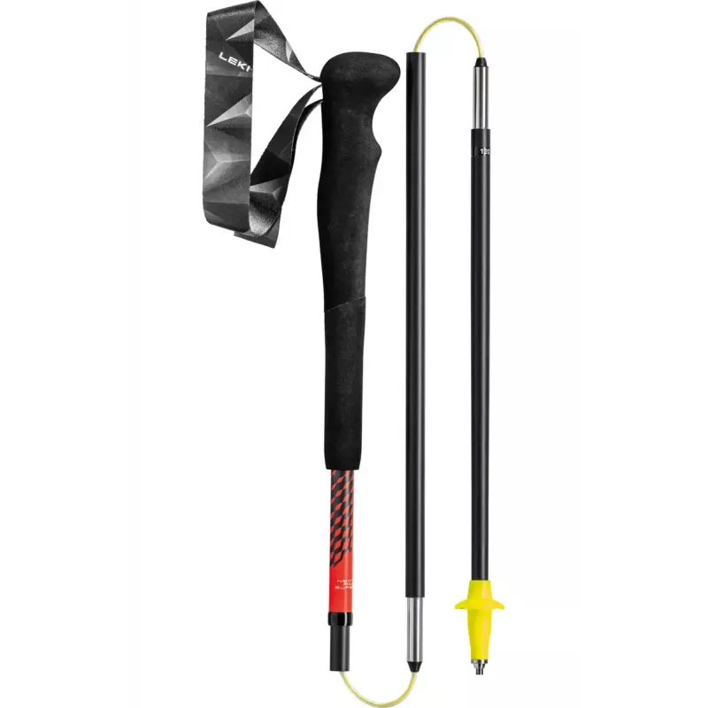 Bastão de trekking LEKI Neotrail FX.One Superlite dobrável unissexo, 35–120 cm, 1,31 kg