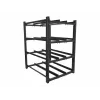 Prateleira para baterias LANBERG OR01-830650-304-BK — 830×650 mm, 3 filas, 4 níveis