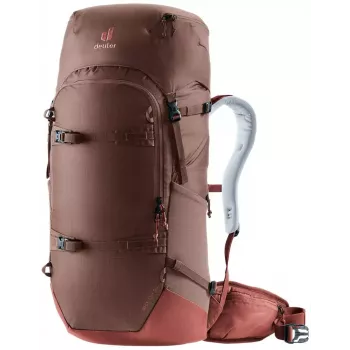 Mochila DEUTER Rise 32+ SL mulher – 32 L, corte SL, raisin/caspia