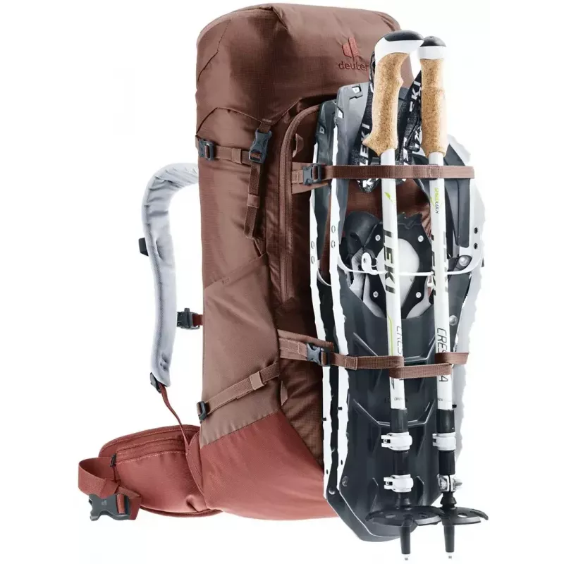 Mochila DEUTER Rise 32+ SL mulher – 32 L, corte SL, raisin/caspia
