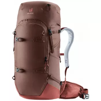 Mochila DEUTER Rise 32+ SL mulher – 32 L, corte SL, raisin/caspia