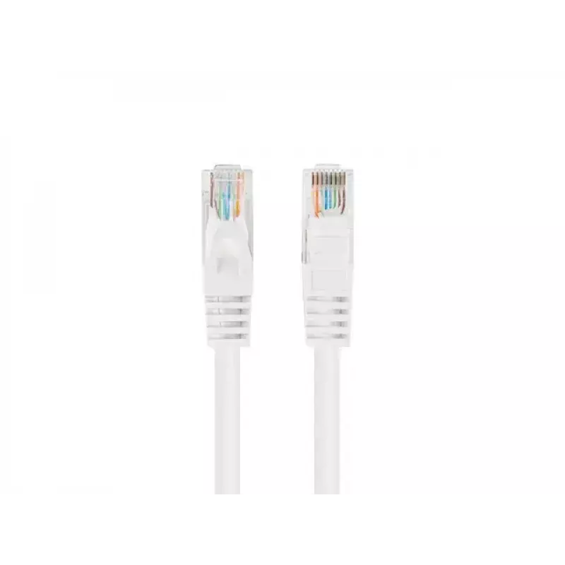 Lanberg PCU6-20CC-0200-W cabo patch Cat6 U/UTP, 2 m, branco, pack de 10