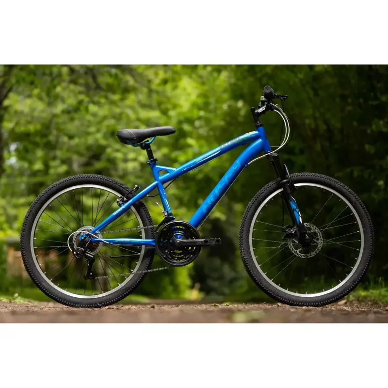 Bicicleta de montanha Huffy Extent azul para criança unissexo 64349W