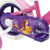 Bicicleta infantil HUFFY Disney PRINCESS 12 polegadas — rodas de 12 polegadas, transmissão de entrada, rodinhas incluídas