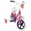 Bicicleta infantil HUFFY Disney PRINCESS 12 polegadas — rodas de 12 polegadas, transmissão de entrada, rodinhas incluídas
