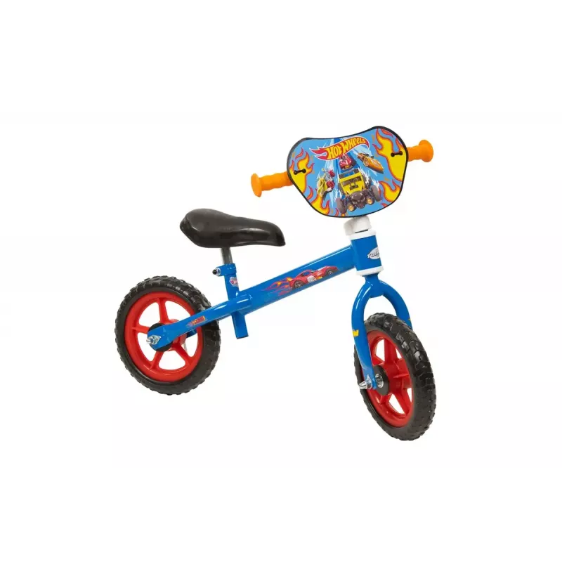 Bicicleta de equilíbrio Toimsa HOT WHEELS 168 — rodas de 10 polegadas, treino de equilíbrio para criança pequena