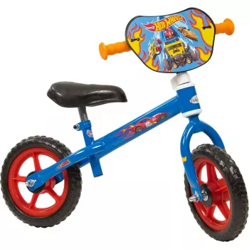 Bicicleta de equilíbrio Toimsa HOT WHEELS 168 — rodas de 10 polegadas, treino de equilíbrio para criança pequena