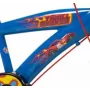 Bicicleta infantil Toimsa 14 polegadas Hot Wheels modelo 1468, rodas de 14 polegadas, quadro em aço, compatível com rodinhas