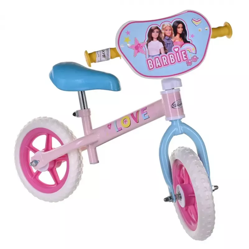 Bicicleta infantil Toimsa Barbie 10 polegadas rosa — roda de 10 polegadas, modelo 165