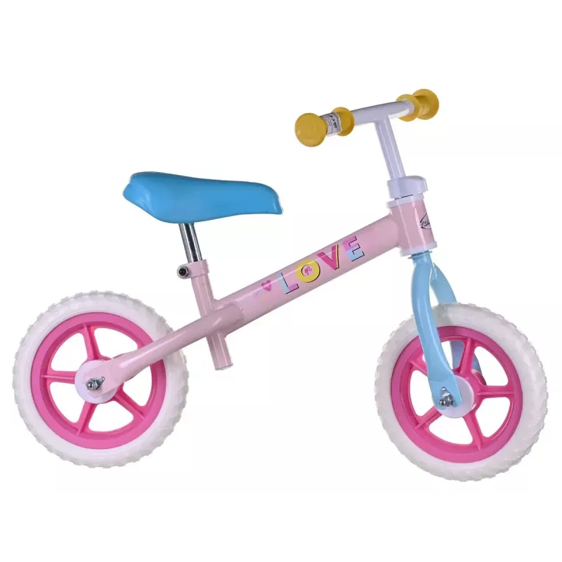 Bicicleta infantil Toimsa Barbie 10 polegadas rosa — roda de 10 polegadas, modelo 165