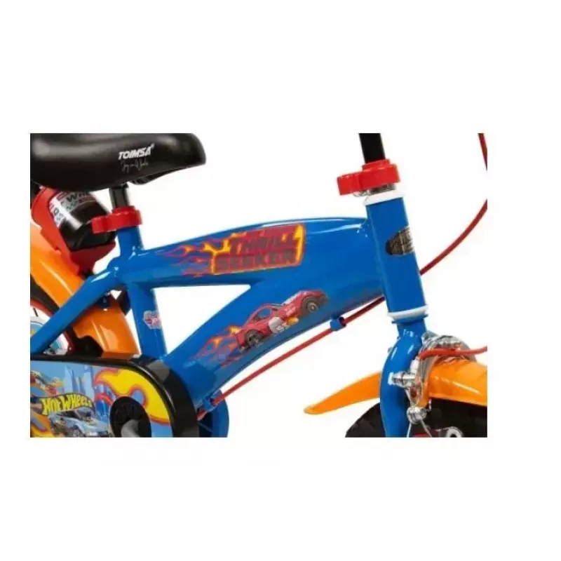Bicicleta infantil Toimsa HOT WHEELS 1268 roda de 12 polegadas para crianças