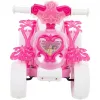 Quad elétrico infantil com assento HUFFY 19055W bateria 6V rosa