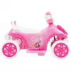 Quad elétrico infantil com assento HUFFY 19055W bateria 6V rosa