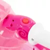 Quad elétrico infantil com assento HUFFY 19055W bateria 6V rosa
