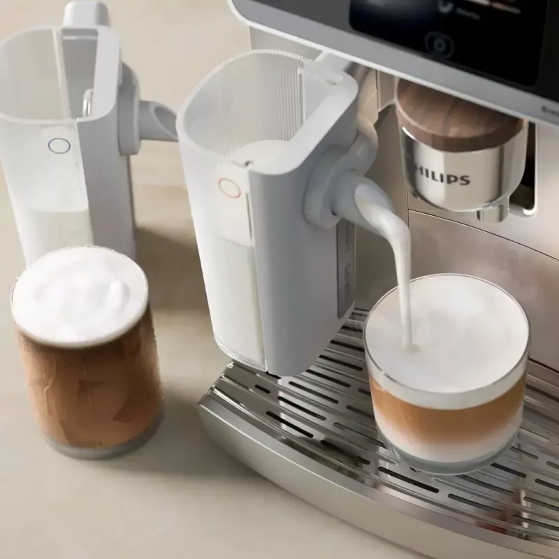 Máquina de café Philips Series 8000 Café Aromis EP8757/20, prateada, 1.500 W