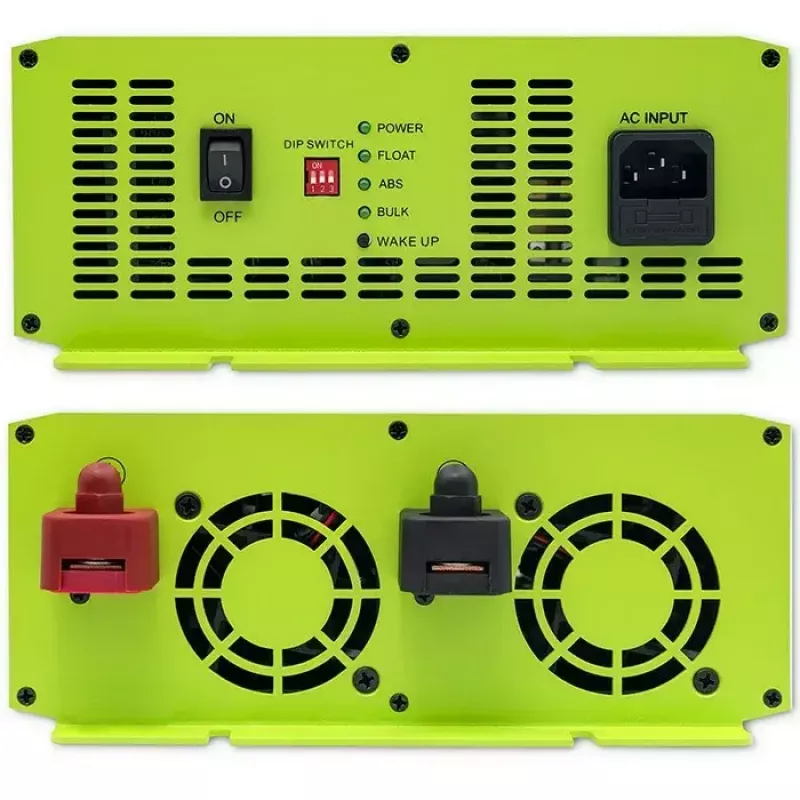 Carregador de bateria QOLTEC 51919 90A 12V para LiFePO4 AGM GEL SLA