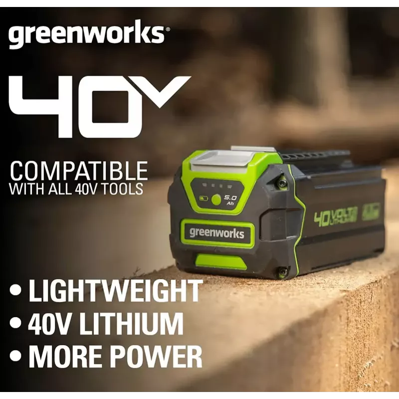 Bateria Greenworks 2927207 iões de lítio 5 Ah