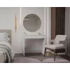 Secretária top e shop MARINA 2S, branco, aglomerado, 810×500×800 mm, 2 gavetas, tampo laminado