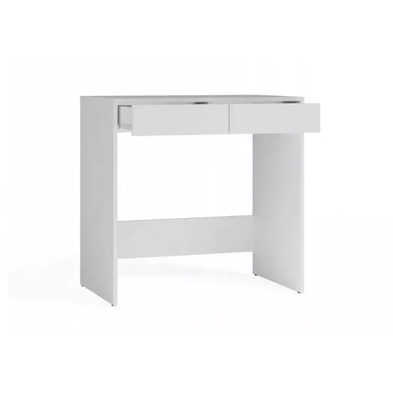 Secretária top e shop MARINA 2S, branco, aglomerado, 810×500×800 mm, 2 gavetas, tampo laminado