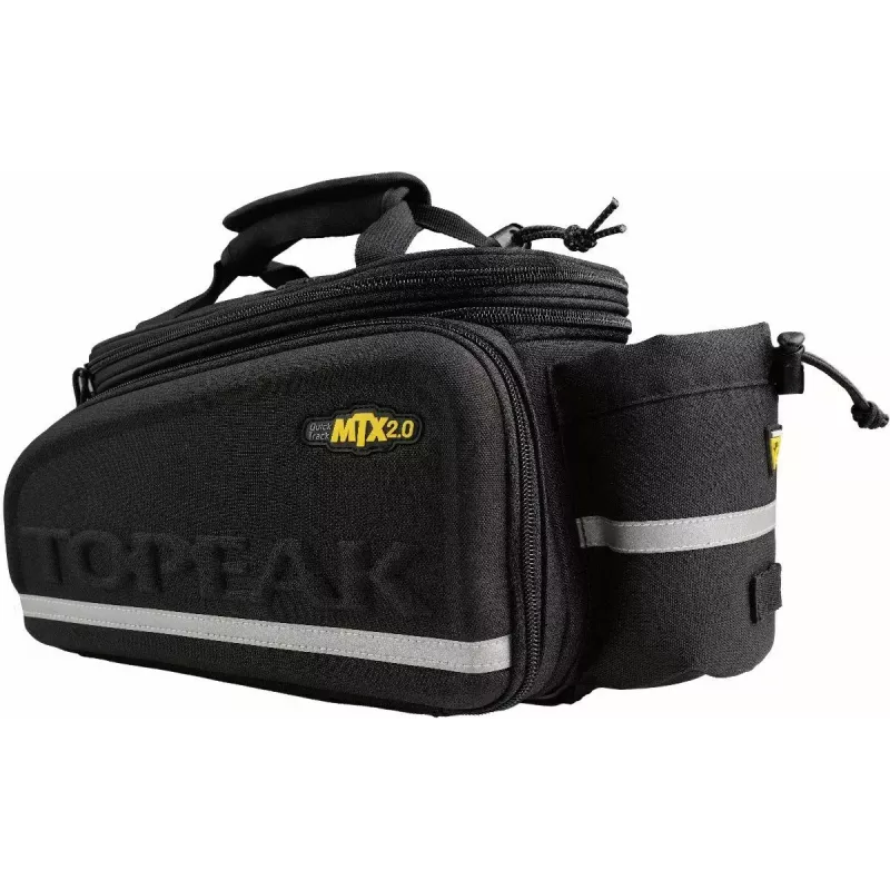 Bolsa de bagageiro TOPEAK MTX Trunk Bag EXP 2.0, compatível com alforges, com laterais extensíveis