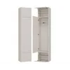 Guarda-roupa top e shop HAGA caxemira 3 portas, 2380×500×350 mm, aglomerado, autónomo