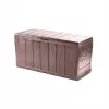 Caixa de arrumação Keter Sherwood retangular resina castanho 270L 1170mm