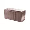 Caixa de arrumação Keter Sherwood retangular resina castanho 270L 1170mm