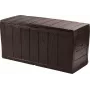 Caixa de arrumação Keter Sherwood retangular resina castanho 270L 1170mm