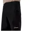 Casaco de homem Berghaus Deluge Pro 3.0, tamanho M, preto + calças sobreponíveis Berghaus Hillwalker, tamanho M, preto