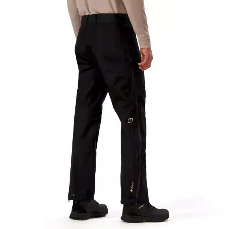 Casaco de homem Berghaus Deluge Pro 3.0, tamanho M, preto + calças sobreponíveis Berghaus Hillwalker, tamanho M, preto