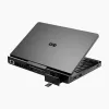 GPD Pocket 4 Portátil — AMD Ryzen 7 8840U, 8 polegadas WQXGA 2560×1600 144Hz Touch, 16GB DDR5, 1TB NVMe, Radeon 780M, Windows 11, LAN, FPR, Grafite