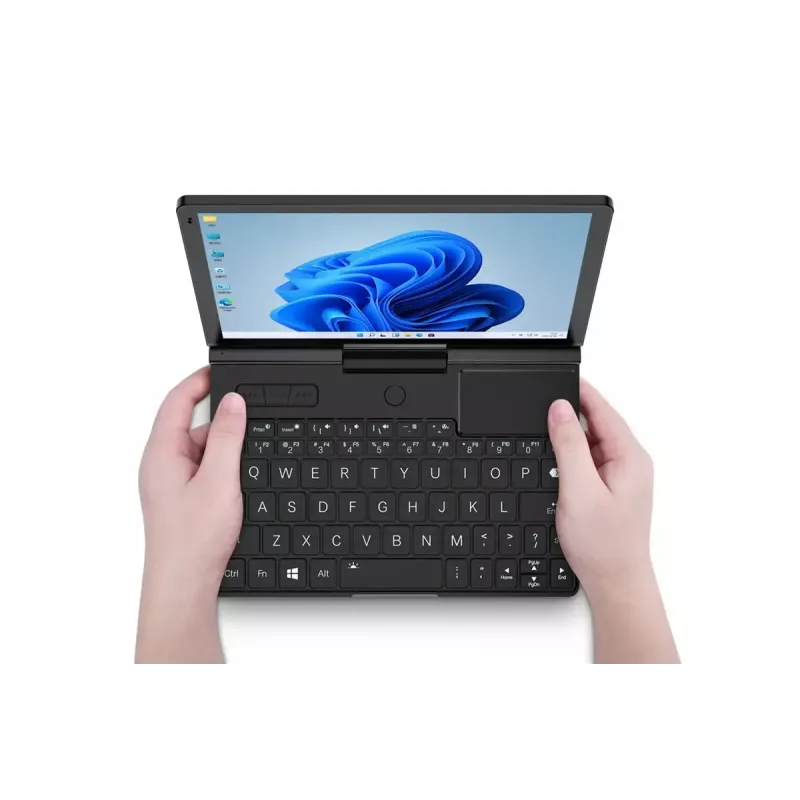 Portátil GPD Pocket 3K1 — 8 polegadas Ecrã tátil WUXGA, Intel i3-1125G4, 16GB RAM, 512GB NVMe, Win 11, LAN, HDMI, BT 5.3
