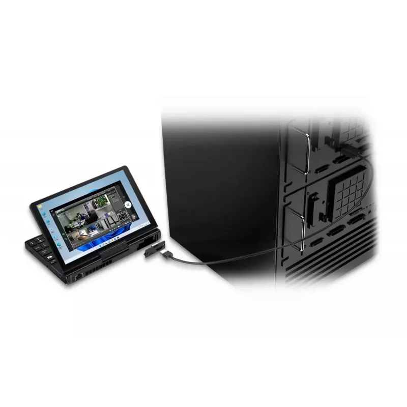 Portátil GPD Pocket 3K1 — 8 polegadas Ecrã tátil WUXGA, Intel i3-1125G4, 16GB RAM, 512GB NVMe, Win 11, LAN, HDMI, BT 5.3