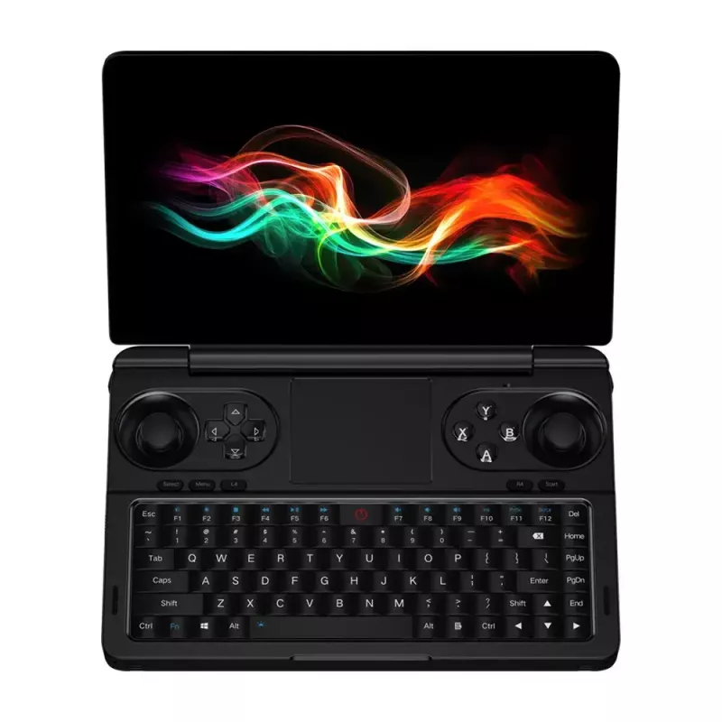 Portátil GPD WinMini HX370 — 7 polegadas FHD 120Hz Touch, AMD Ryzen AI 9 HX370, 32GB DDR5, 2TB NVMe, Radeon 890M, Win 11, Preto