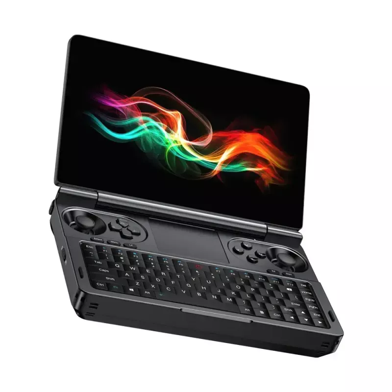 Portátil GPD WinMini HX370 — 7 polegadas FHD 120Hz Touch, AMD Ryzen AI 9 HX370, 32GB DDR5, 2TB NVMe, Radeon 890M, Win 11, Preto