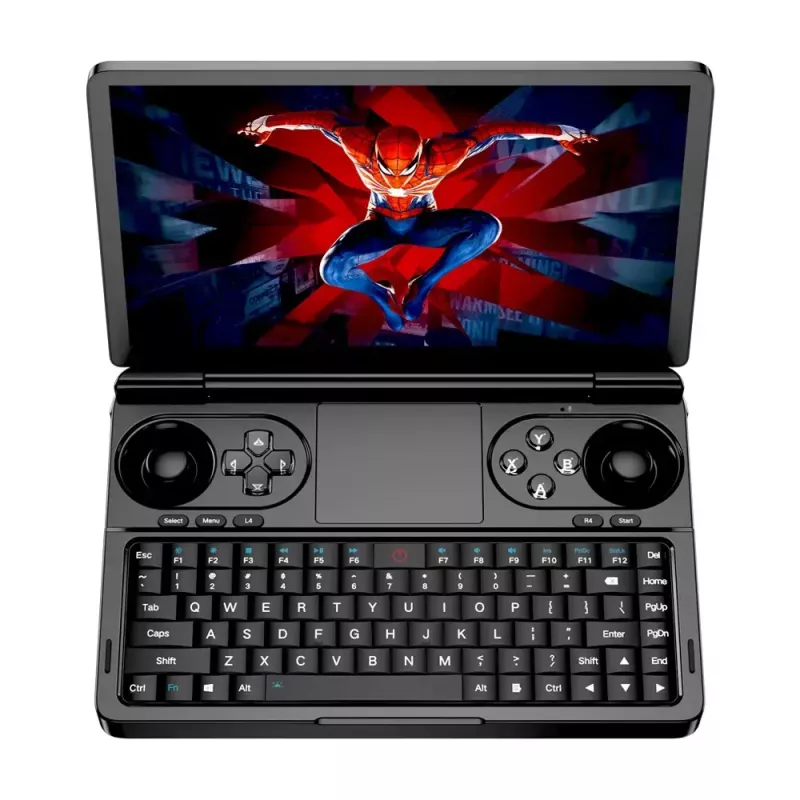 Portátil GPD WinMini HX370 — 7 polegadas FHD 120Hz Touch, AMD Ryzen AI 9 HX370, 32GB DDR5, 2TB NVMe, Radeon 890M, Win 11, Preto