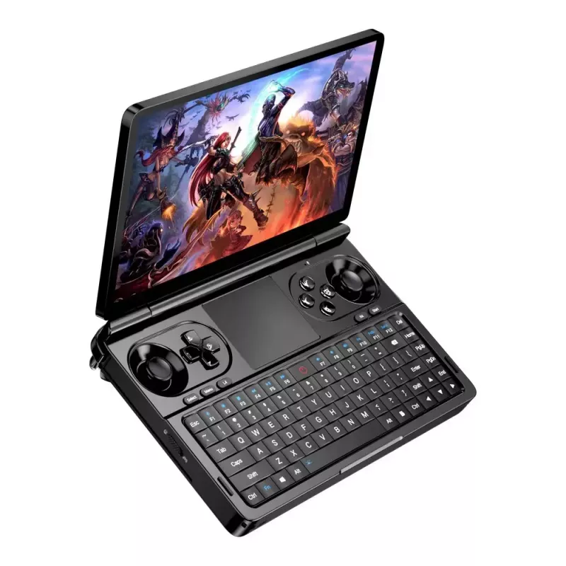 Portátil GPD WinMini HX370 — 7 polegadas FHD 120Hz Touch, AMD Ryzen AI 9 HX370, 32GB DDR5, 2TB NVMe, Radeon 890M, Win 11, Preto