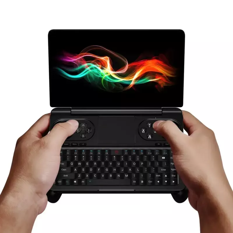Portátil GPD WinMini HX370 — 7 polegadas FHD 120Hz Touch, AMD Ryzen AI 9 HX370, 32GB DDR5, 2TB NVMe, Radeon 890M, Win 11, Preto