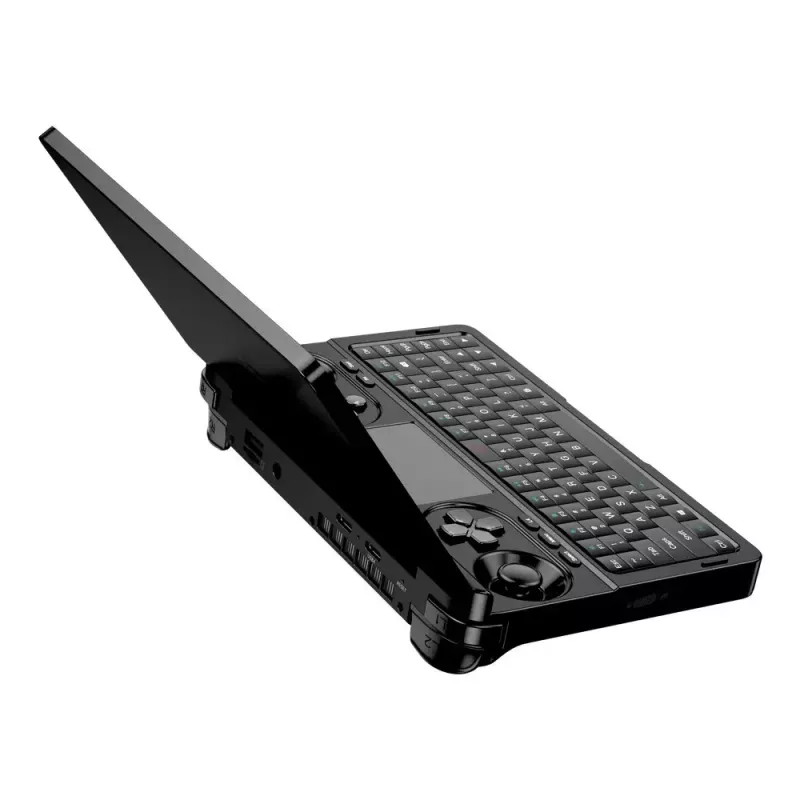 Portátil GPD WinMini HX370 — 7 polegadas FHD 120Hz Touch, AMD Ryzen AI 9 HX370, 32GB DDR5, 2TB NVMe, Radeon 890M, Win 11, Preto