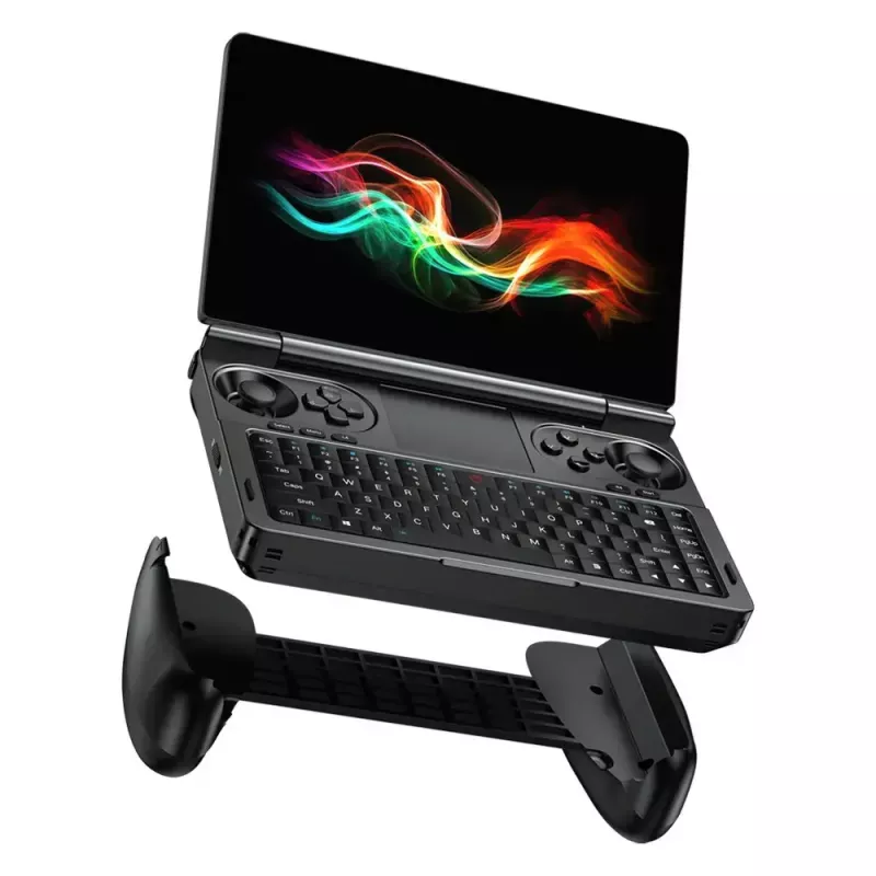 Portátil GPD WinMini HX370 — 7 polegadas FHD 120Hz Touch, AMD Ryzen AI 9 HX370, 32GB DDR5, 2TB NVMe, Radeon 890M, Win 11, Preto