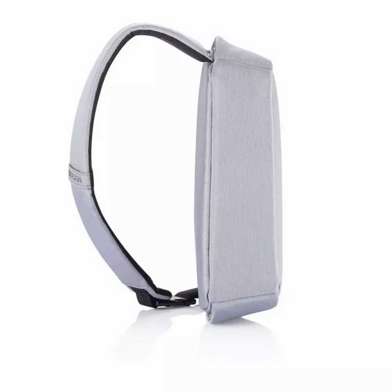 Mochila antifurto XDDESIGN Bobby Sling cinzenta — leve, repelente à água, transportável como bolsa de ombro