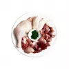Comida húmida para gatos 3coty frango com spirulina 80 g — alimento completo em lata para gatos adultos