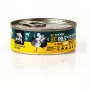 Comida húmida para gatos 3coty frango com spirulina 80 g — alimento completo em lata para gatos adultos
